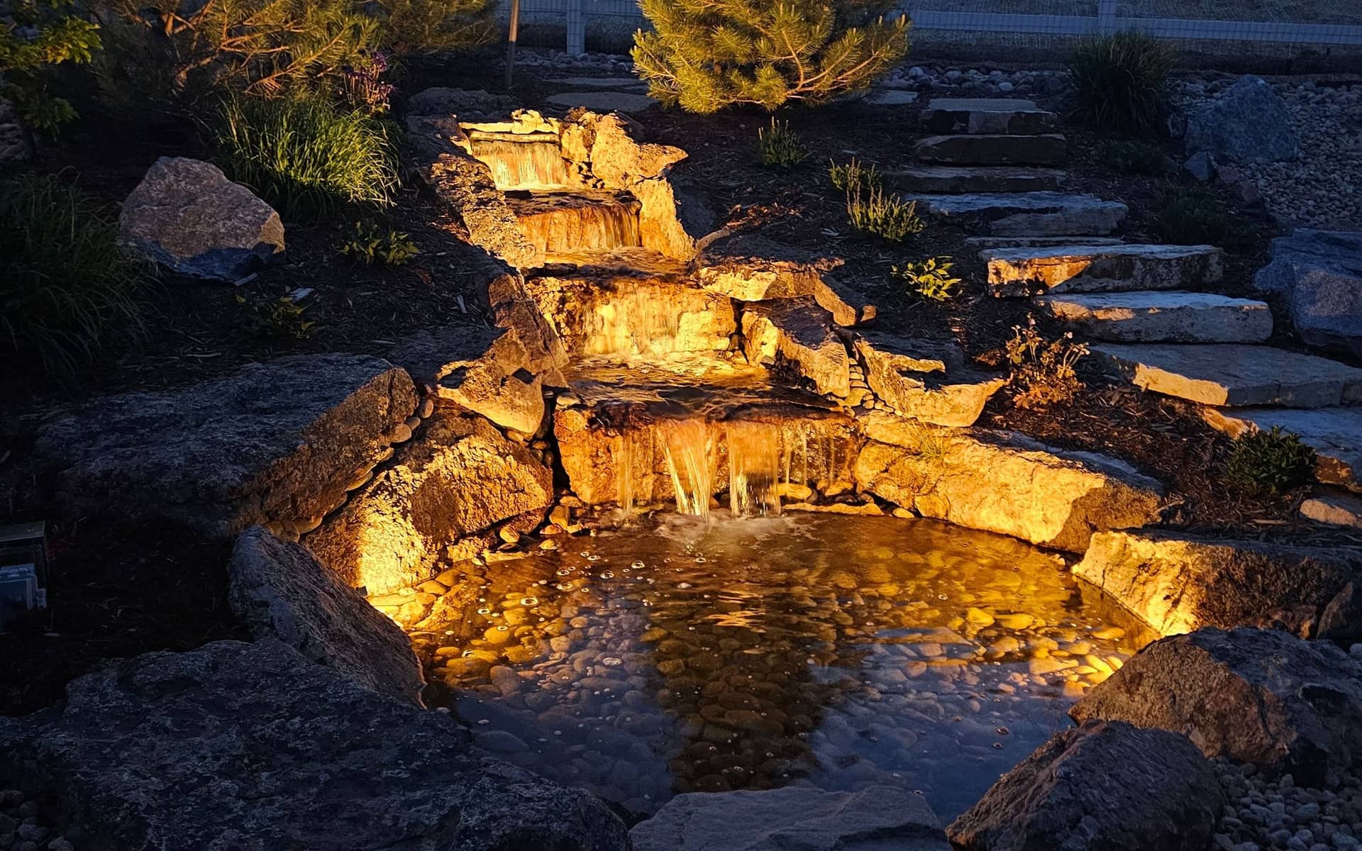 Waterfalls & Water Features